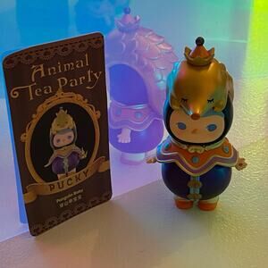 Pop Mart Pucky Animal Tea Party Pangolin Baby Blind Box